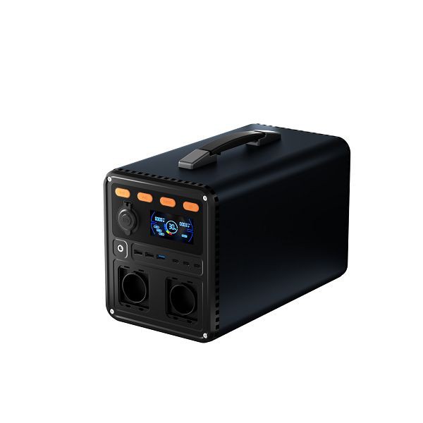 Portable Power Station With Solar Panel